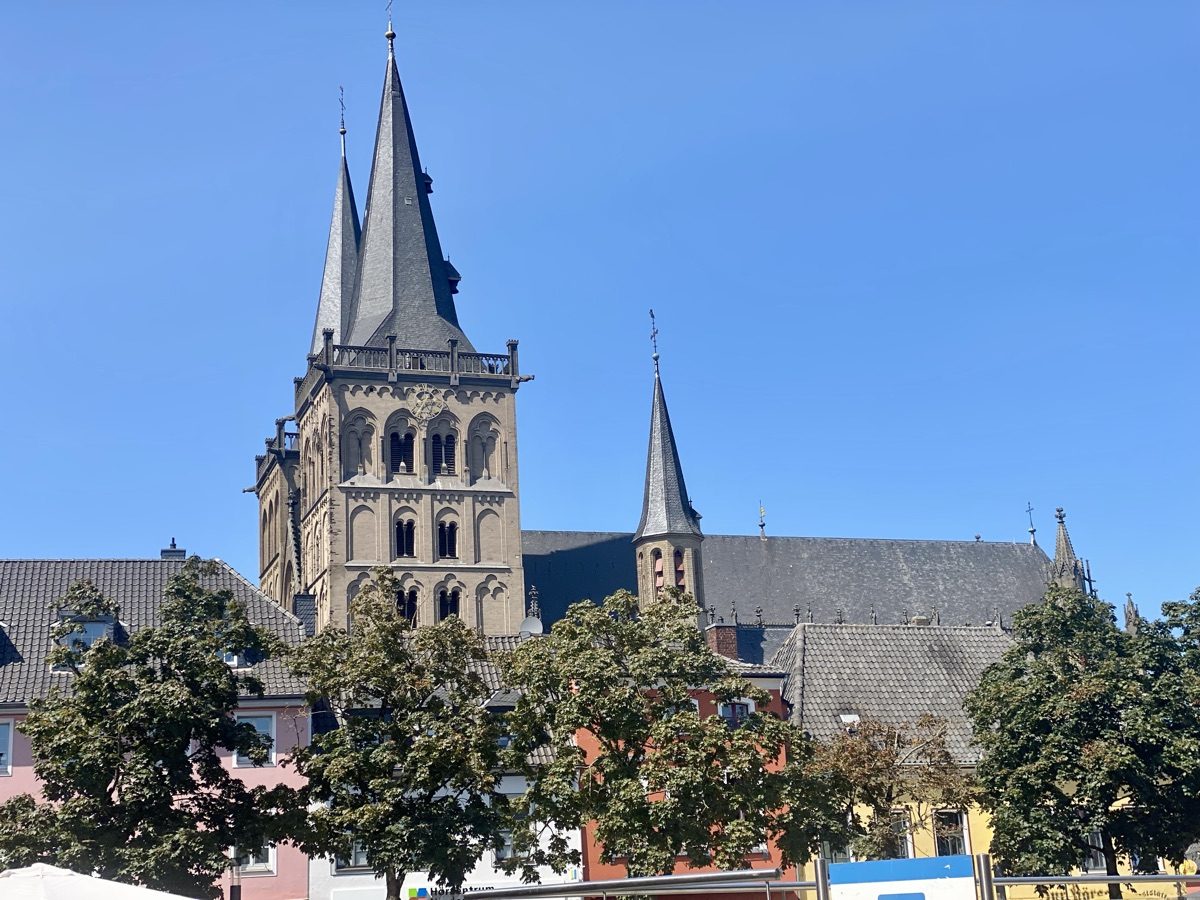 Late-Gothic St Victor's Cathedral in the Roman town of Xanten